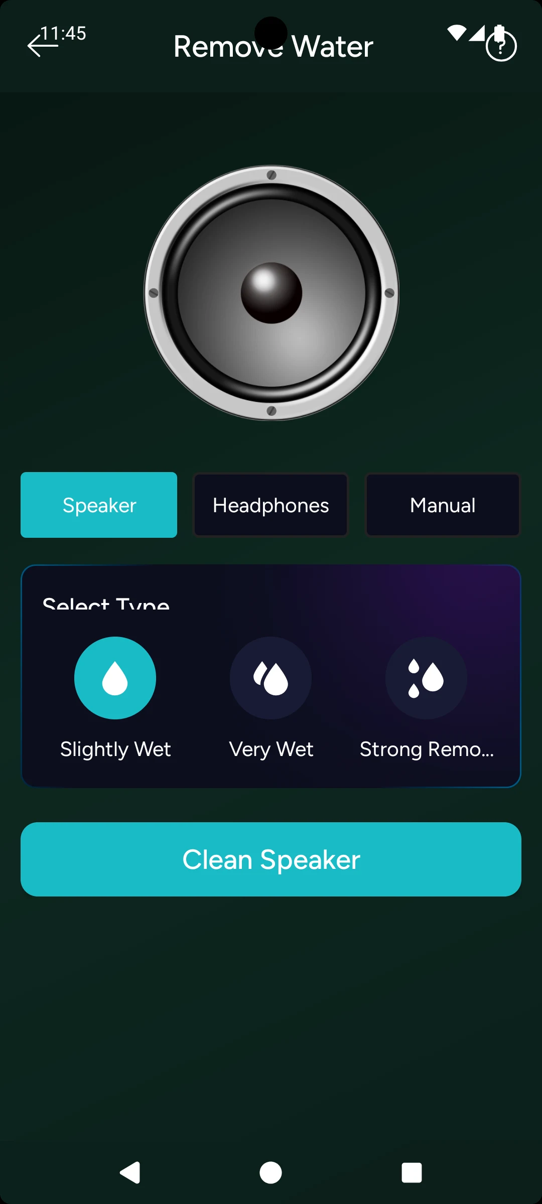 SC Speaker Cleaner screenshot